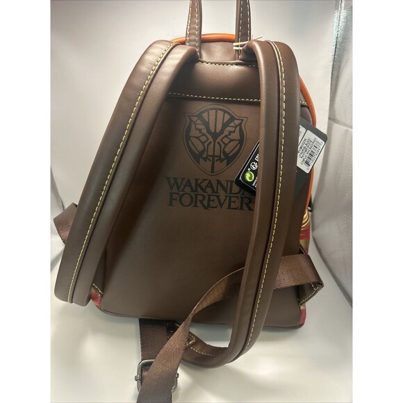 NWT Loungefly Marvel Black Panther Wakanda Forever Okoye Cosplay Mini Backpack - Picture 11 of 16